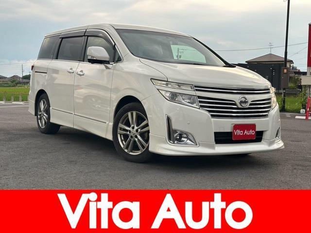 2013 Nissan Elgrand 250 Highway Star Black Leather