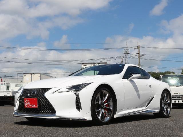 2023 LEXUS LC LC500 L Package ★Modellista★ Glass Roof★Red Leather★Orange Caliper — Photo 1