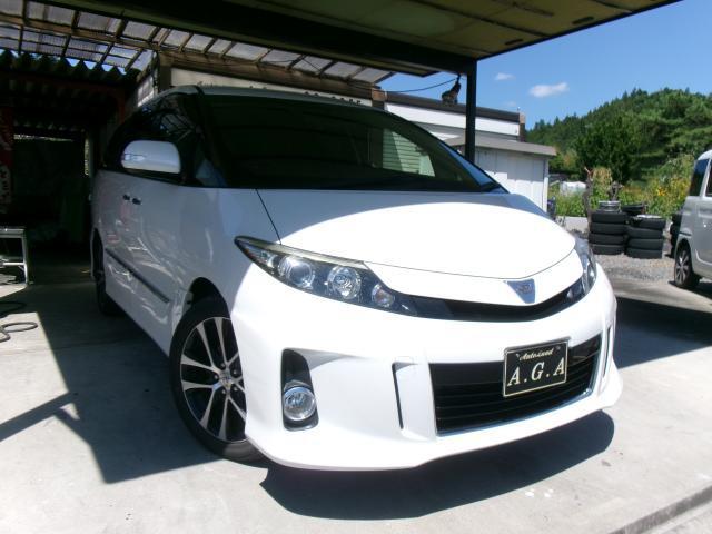 2014 Toyota Estima Aeras Premium Edition Half Leather Seat Navi TV Back Camera