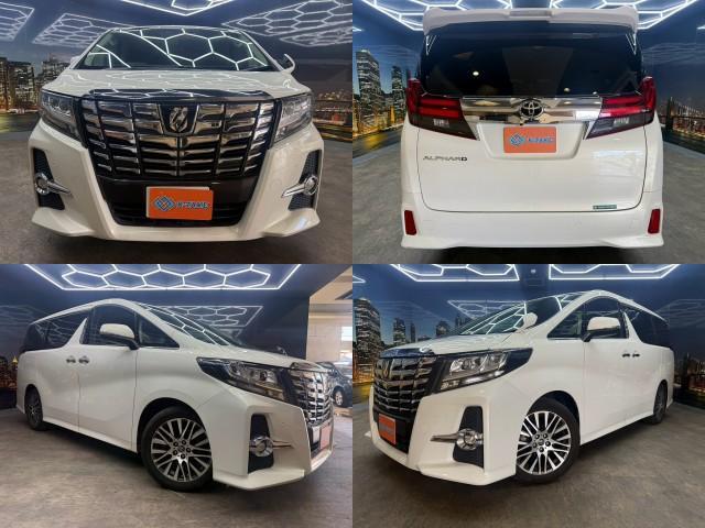 2015 Toyota Alphard 2.5S C Package Black Semi-Leather Genuine SD Navigation