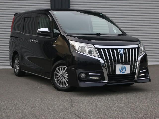 2015 Toyota ESQUIRE Hybrid Gi Genuine Aero Styling PKG Cold Weather Spec Synthetic Leather Seats Both Power Sliding Doors