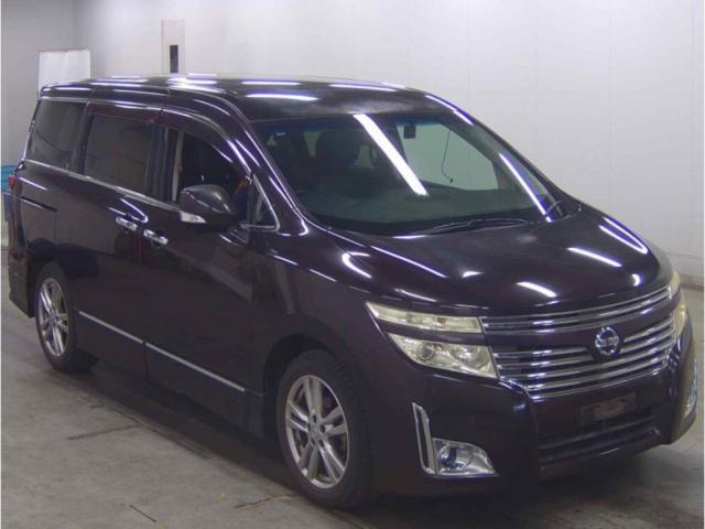 2011 Nissan Elgrand 250 Highway Star Rear Seat Monitor