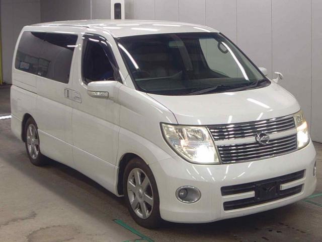 2007 Nissan ELGRAND 350 Highway Star Black Leather ED