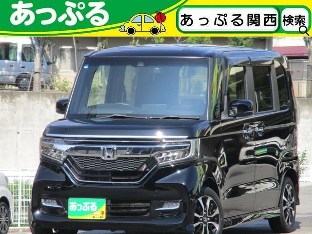 2018 Honda N-BOX CUSTOM G L Honda Sensing Genuine Navigation Non-smoking Vehicle