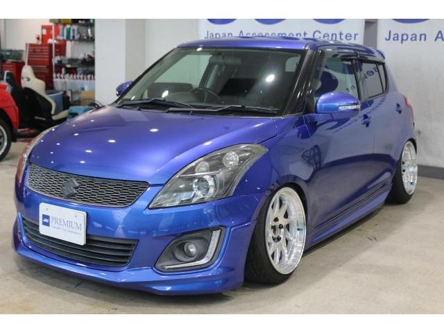 2013 Suzuki Swift Sport Sports Largus Coilover Aftermarket 17AW Muffler J-Line Rear Axle Momo Steering