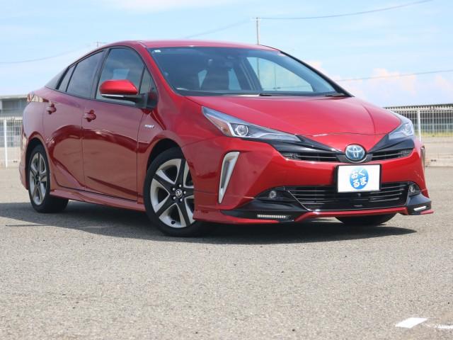 2019 Toyota Prius A Touring Selection TRD Aero Parts Set 9-inch SD Navigation TV Synthetic Leather Seats
