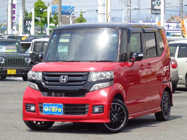 2016 Honda N-BOX Honda N BOX Custom G Turbo L Pkg 2 Tone Color Style Hail
