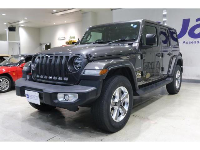 2021 Jeep Wrangler UNLTD Sahara Genuine Navi TV Black Leather Pre-Crash LED Head Rear Tire 1 Owner User Trade-in