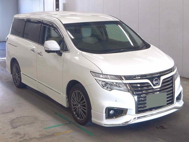 2018 Nissan Elgrand 250 Highway Star S Urban Chrome White Leather