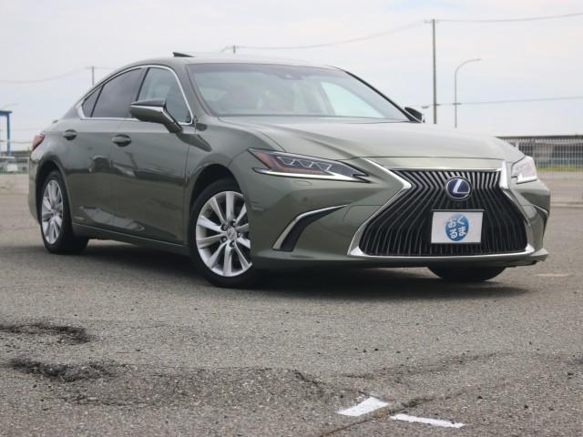 2019 Lexus ES ES300h Version L Black Interior Rear Spoiler ITS Connect Safety System+