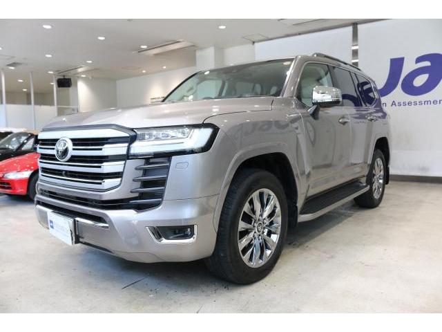 2024 Toyota LandCruiser ZX Genuine Navi TV Beige Leather SR Cold Weather Package Differential Lock Cool Box