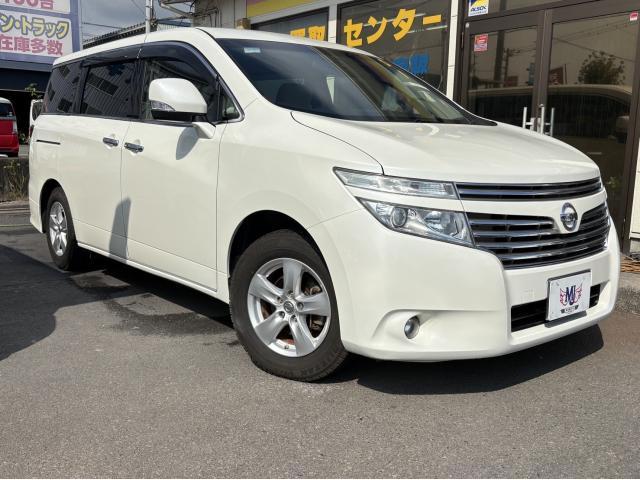 2012 Nissan Elgrand 250XG Left Power Sliding Door 8 Seater Navigation TV ETC