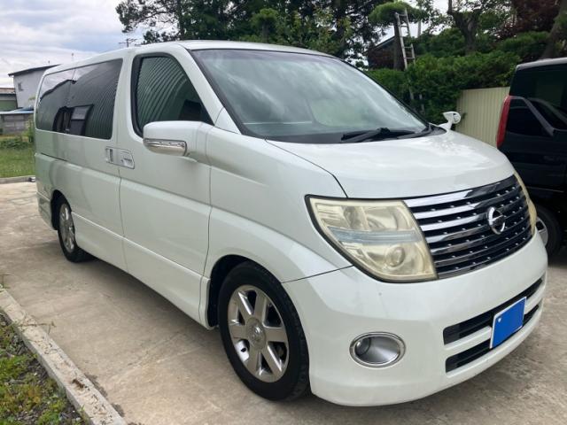 2007 Nissan ELGRAND Special Highway Star Black Leather Limited