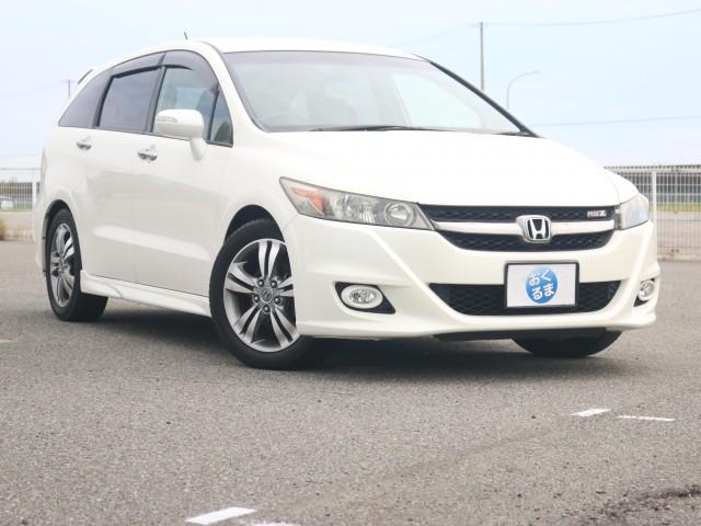 2012 Honda Stream RSZ HDD Navi Package Back Monitor Paddle Shift Exclusive 17-inch AW 3-row Seat 7-seater
