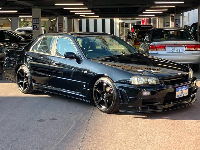 2000 Nissan Skyline Coupe GT Sunroof Blitz Coilovers Full Aero 5ZIGEN Muffler