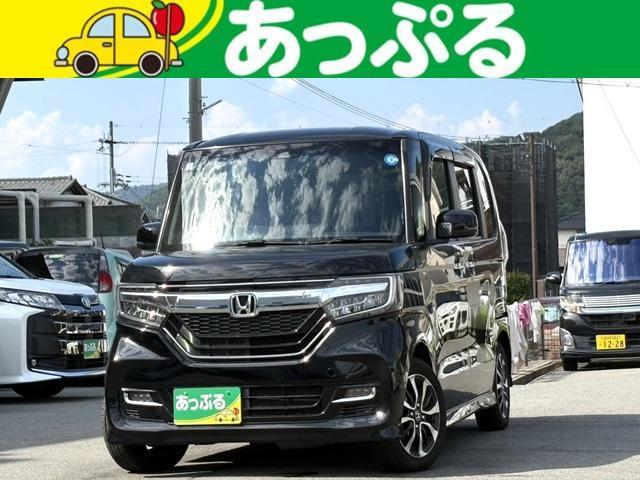 2019 Honda N BOX Custom G L Honda Sensing, Genuine Navigation (CD/DVD/BT/Full-Seg), ETC, Front/Rear Dashcam