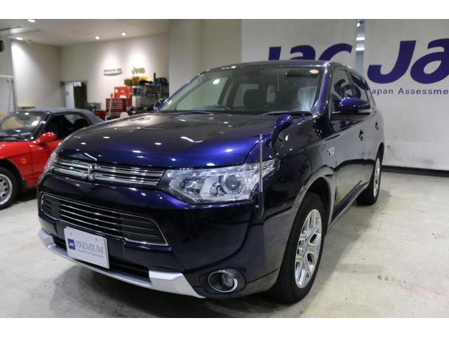 2014 Mitsubishi Outlander PHEV G Safety Package Genuine Navi TV Half Leather Pre-Crash Redacle HID Head