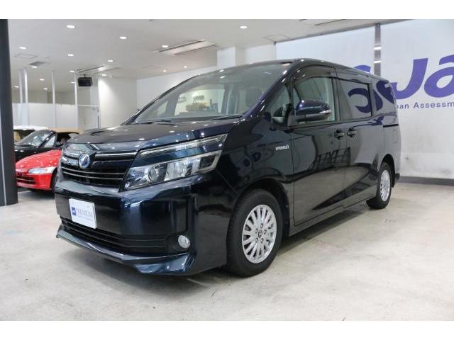 2014 Toyota VOXY Hybrid V Aftermarket Navi TV Both Power Slide Flip D Both Power Slide 1 Owner