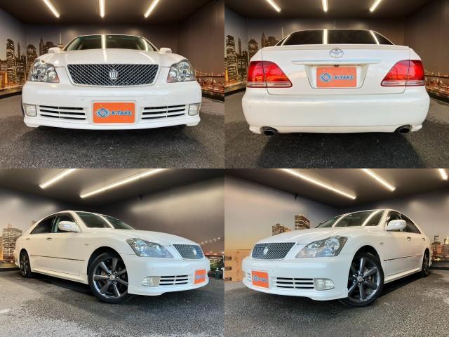2004 Toyota Crown Athlete G Package Black Leather Seat Manufacturer Navigation Seat Heater