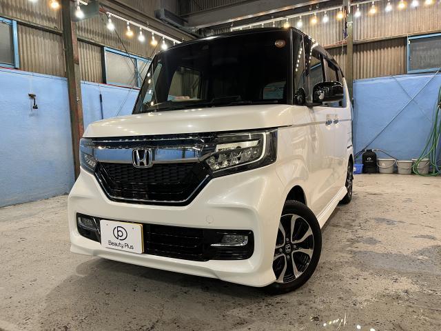 2018 Honda N BOX Custom G L Honda Sensing Female One Owner Two-tone Color