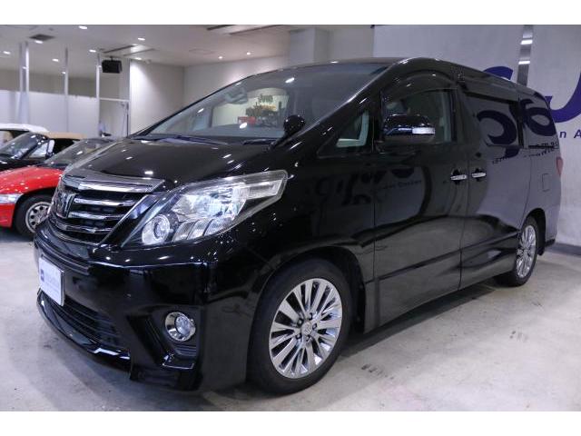 2013 Toyota Alphard 240S Type Gold 2 Genuine Navi TV Half Leather Dual Power Sliding Doors Power Back Door