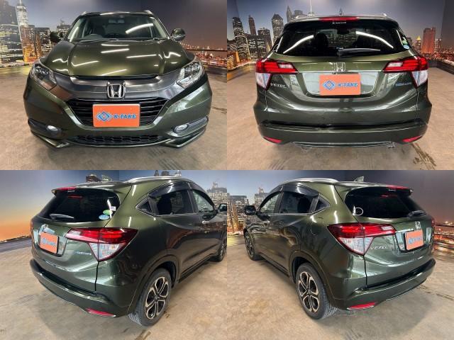 2014 Honda Vezel Hybrid Hybrid Z One Owner Black Half Leather