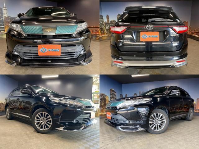 2017 Toyota Harrier Premium Late Model Black Half Leather TRD Aero