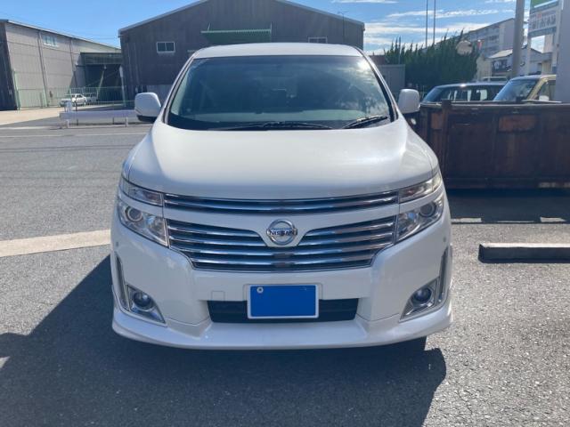2013 Nissan Elgrand Special Highway Star Black Leather