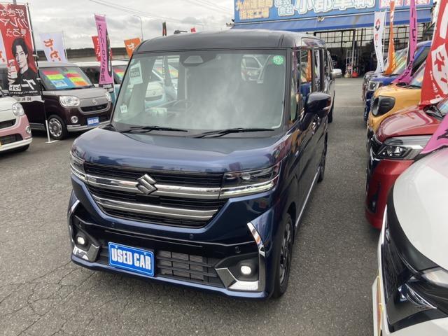 2024 Suzuki Spacia Custom Hybrid XS Turbo Collision Mitigation Device Both Power Doors