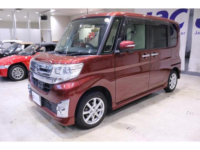2014 Daihatsu Tanto Custom X SA Kenwood Navigation TV Dual Power Sliding Doors LED Headlights ETC Push Start