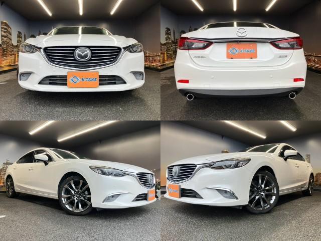 2015 Mazda Atenza Sedan XD L Package Late Model Black Leather Seats Manufacturer Navigation