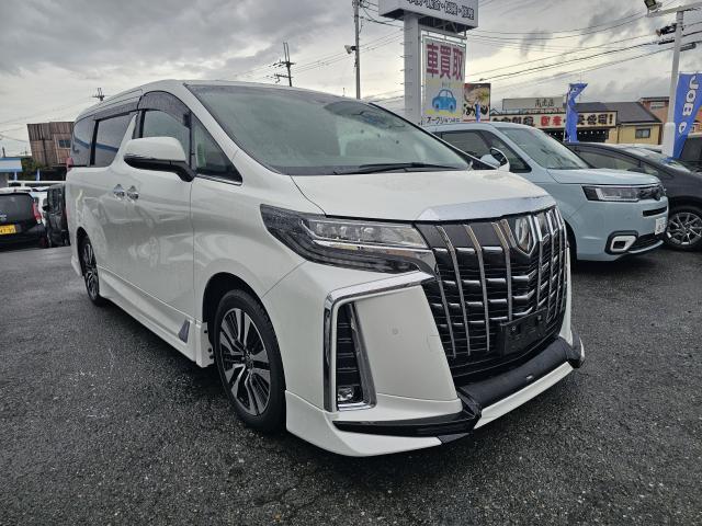 2022 Toyota Alphard 2.5SC Package Genuine Navi TV Aero Leather SR Rear Seat Flip Down