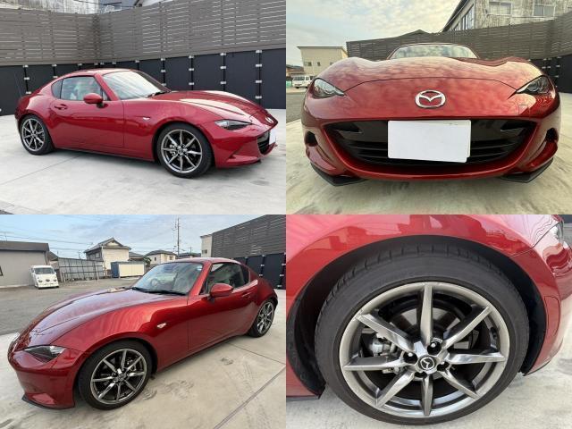 2021 Mazda Roadster RF VS White Selection