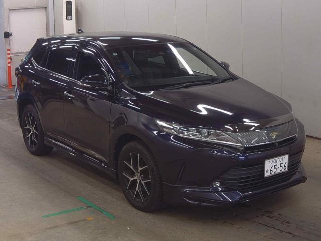 2019 Toyota Harrier Progress Style Bluish Aero