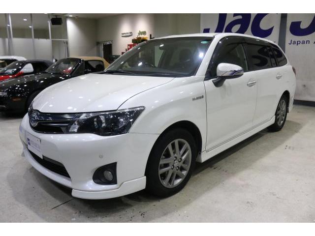 2013 Toyota CorollaFielderHybrid HVG Aero Tourer W×B Genuine Navigation Half Leather LED Headlights Nanoe