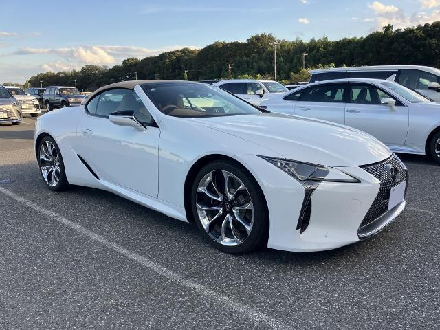 2022 Lexus LC LC500 Convertible Sand Beige Soft Top Mark Levinson OP Aluminum