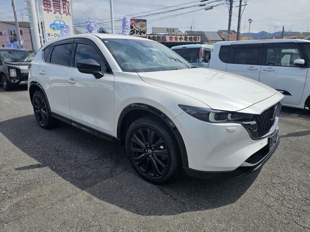2025 Mazda CX-5 XD Sports Appearance ★4WD★Genuine Navi★360°Camera★Black Leather★Front and Rear Dashcam★