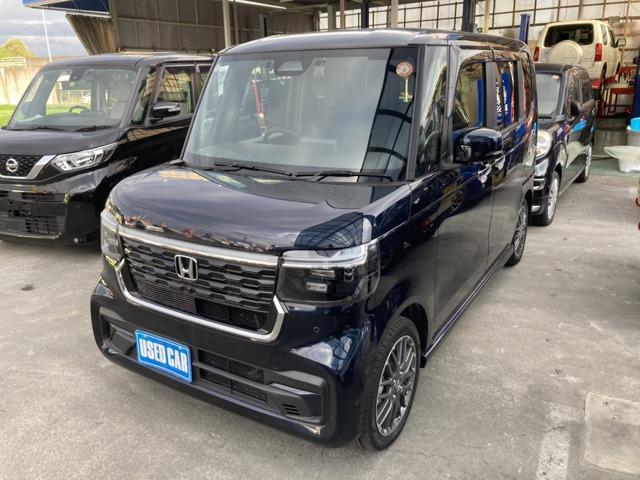 2024 Honda N BOX Custom Turbo Genuine 8-inch Navigation Dual Power Doors Collision Mitigation Brake