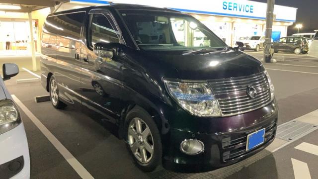 2009 Nissan Elgrand Highway Star Black Leather Navi Edition