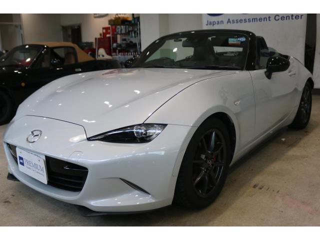 2017 Mazda Roadster S Leather Package Genuine Navi TV Black Leather BLITZ Suspension Kakimoto Muffler