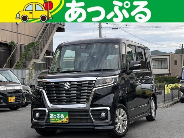 2018 Suzuki Spacia Custom Hybrid GS Aftermarket Navi B Camera ETC Steering Remote Smart Key Push Start Collision Mitigation B