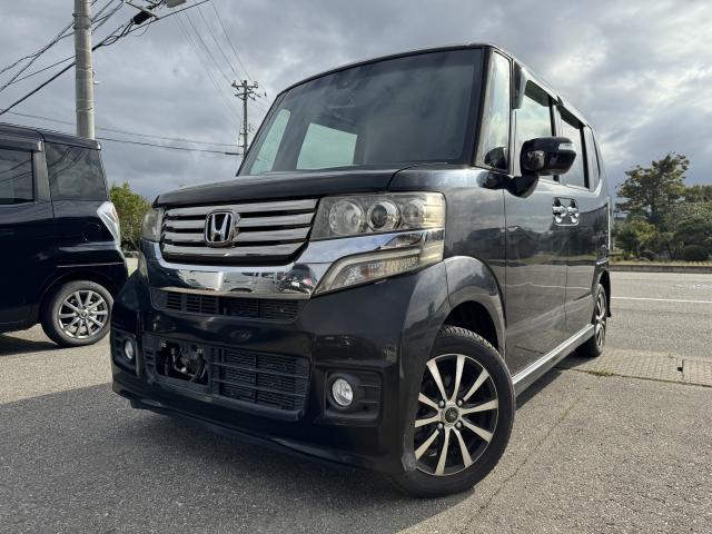 2014 Honda N BOX Plus Custom G Turbo A Package 4WD AUTO Light Slope