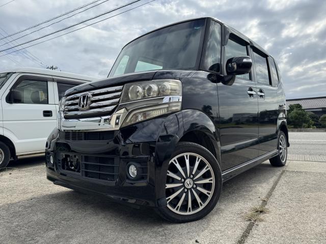 2013 Honda N BOX Custom G Turbo SS Package 4WD B Camera Both Power Sliding Doors
