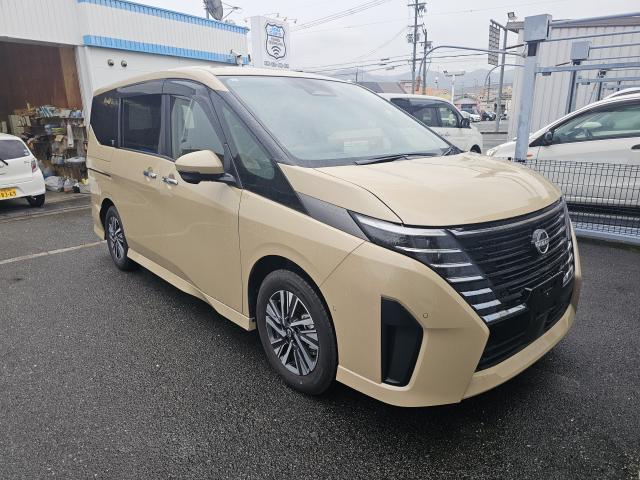 2023 Nissan Serena e-POWER E Power Leather Package Genuine Navigation 360 Camera Rear Seat Monitor Heater Pro Pilot