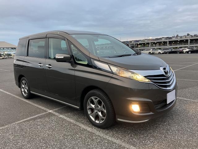 2014 Mazda Biante Grants SKYACTIV Flip-down S&B Camera Both Power Sliding Doors Genuine Aluminum