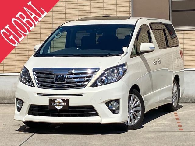 2014 Toyota Alphard 240S C Package Final Late Model Sunroof Black Leather Seats