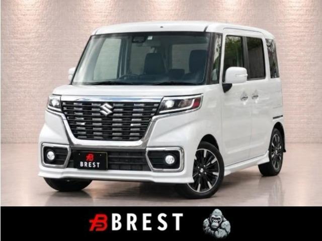 2019 Suzuki Spacia Custom 660 Custom Hybrid XS Genuine Navi / Bluetooth / B Camera / Dual Electric Sliding Door / LED