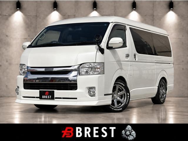 2019 Toyota Hiace Wagon GL Long Middle Roof/White Letter/Bed Kit/Electric Window/Aftermarket AW