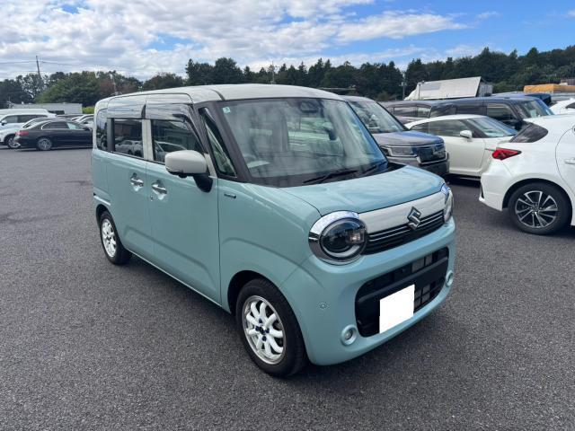 2025 Suzuki WagonR Smile Cream Code Genuine 9-inch Navigation, TV, All-around Monitor, Aftermarket Aluminum Wheels, Both Power Slides