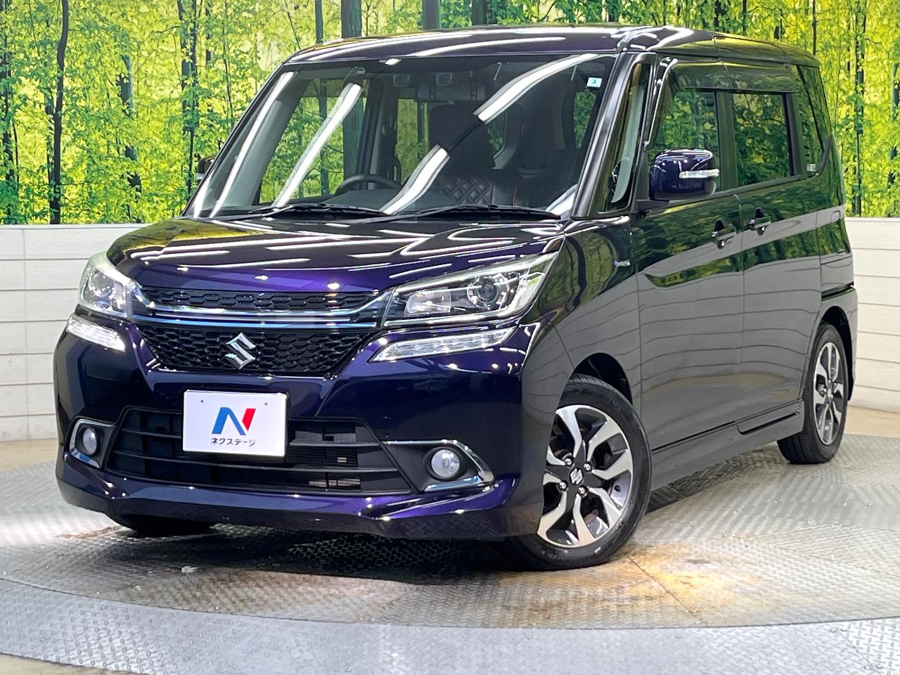 2018 Suzuki Solio Bandit Hybrid Hybrid SV Dual Camera Brake Support equipped vehicle